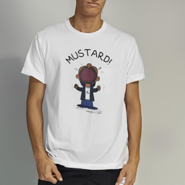 Kendrick Lamar MUSTARD T-Shirt1