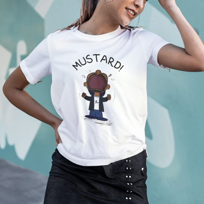 Kendrick Lamar MUSTARD T-Shirt2