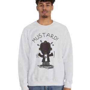 Kendrick Lamar Mustard Crewneck Sweatshirt US