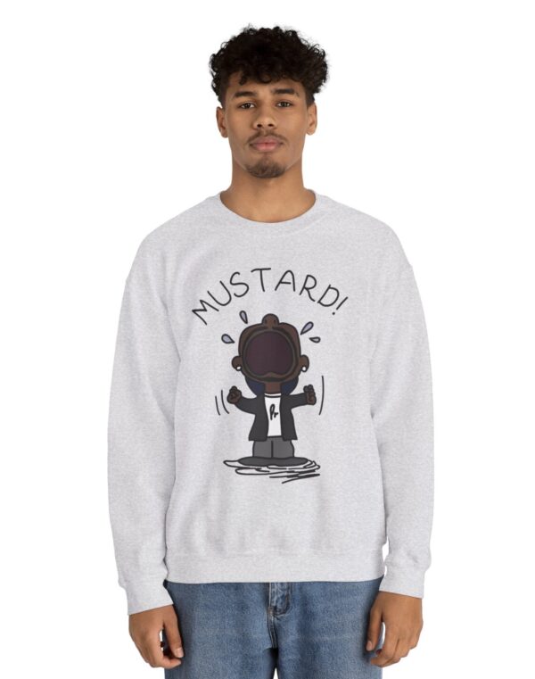 Kendrick Lamar Mustard Crewneck Sweatshirt US