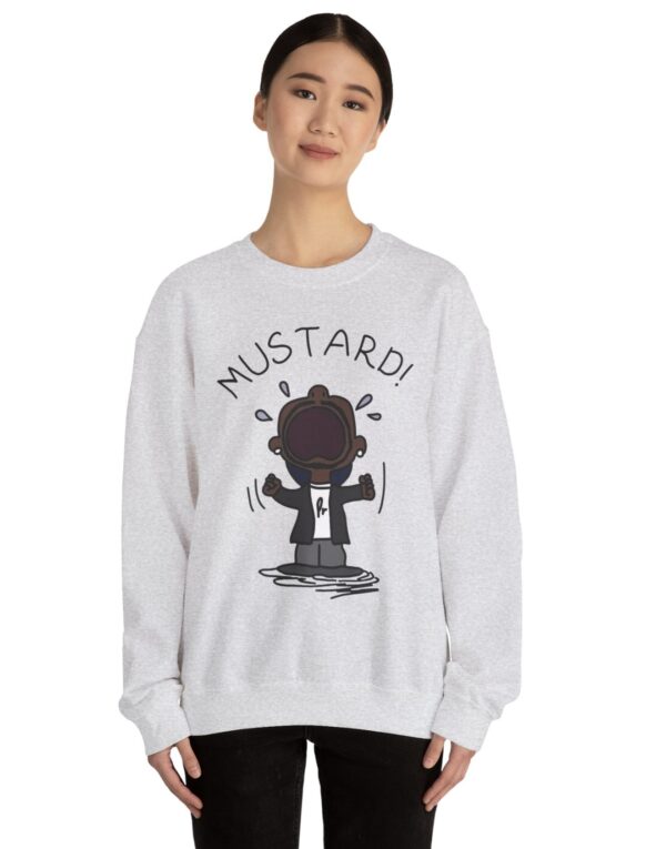 Kendrick Lamar Mustard Crewneck Sweatshirts