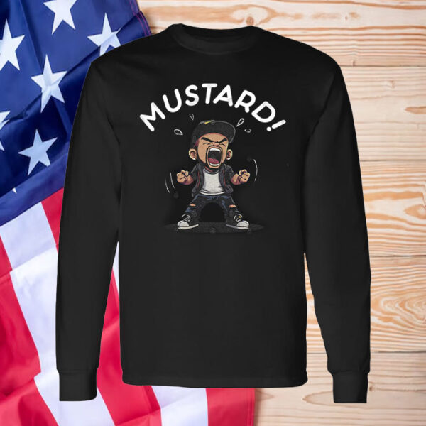 Kendrick Lamar Mustard Meme T-Shirt Viral GNX Album Kendrick Lamar Fan T-Shirt