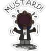 Kendrick Lamar Mustard Stickers US