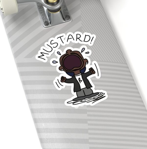 Kendrick Lamar Mustard Stickers US